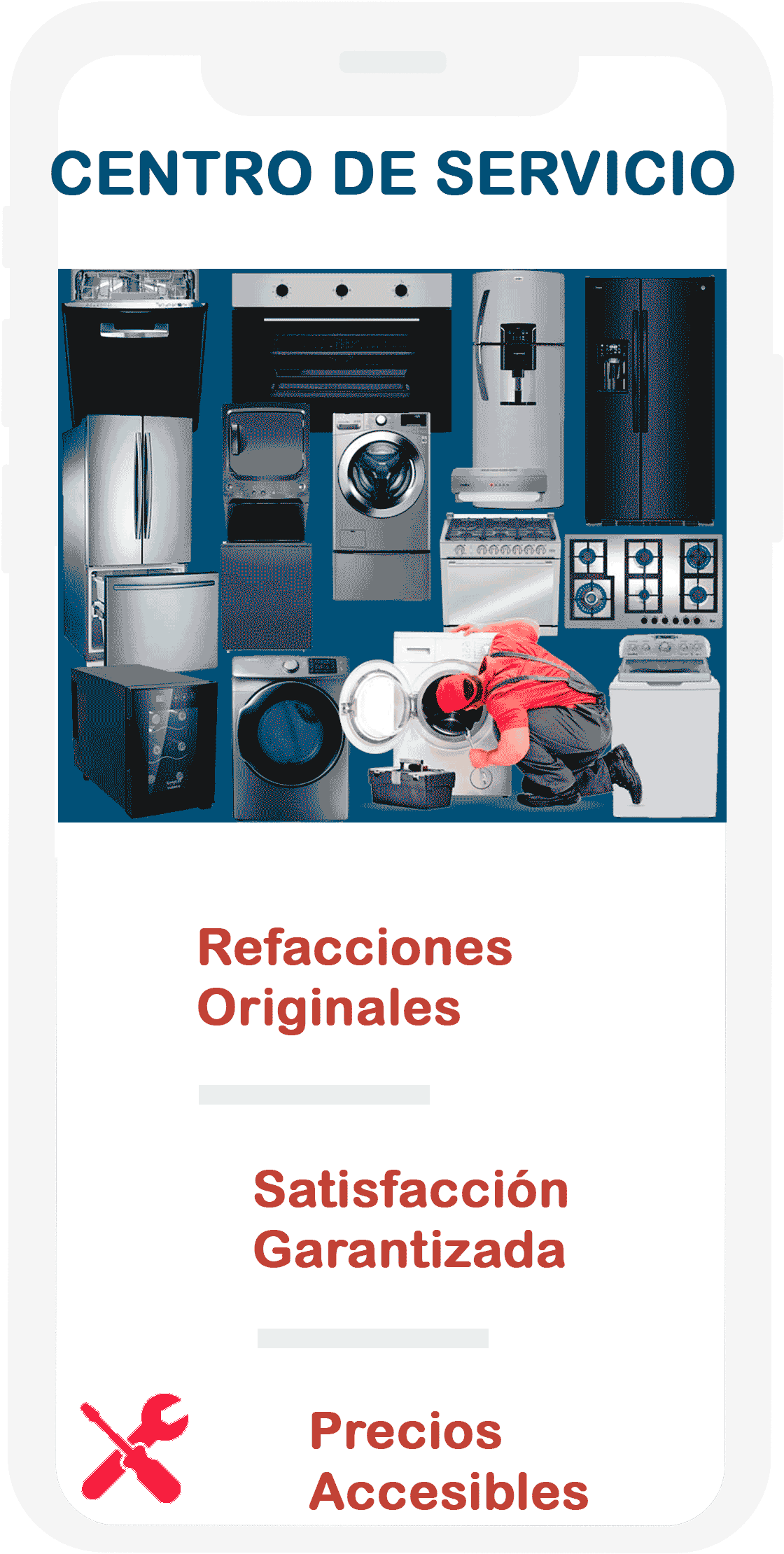Centro de Servicio Refrigeradores Secadoras Lavadoras CDMX